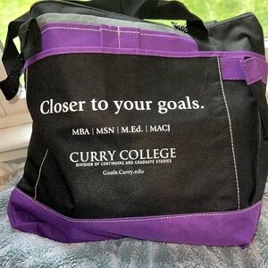 Curry college bag